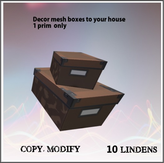 *Brown catoon box* decorating