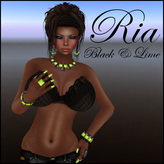 RIA -BLACK & LIME