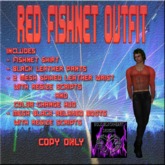 BBD - (BOX) - Red Fishnet