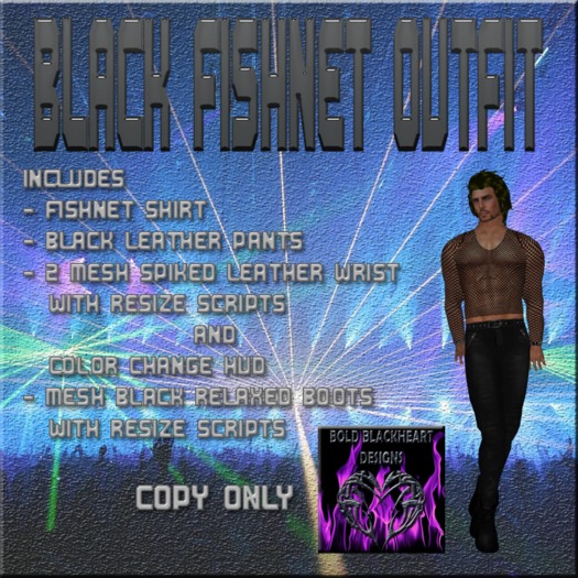 BBD - (BOX) - Black Fishnet