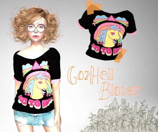 .::Milk-Tea::. - Go2Hell shirt