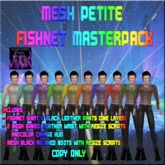 BBD - Mesh Petite Fishnet Masterpack