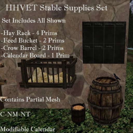 50 HHVET Mesh Stable Supplies Pack