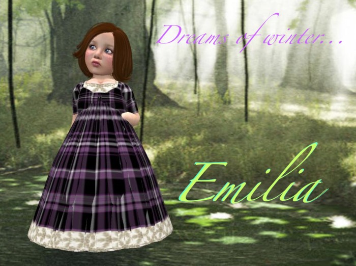 *Royal Ragamuffins* Emilia Dress for TD