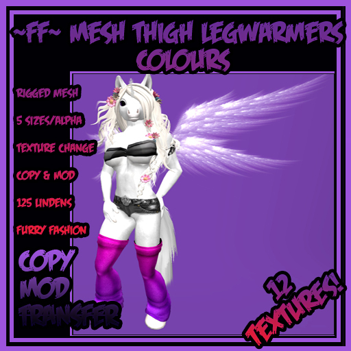 ~FF~ Mesh Thigh Legwamers Colours
