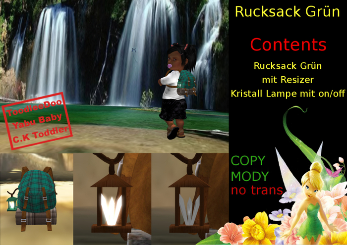 Rucksack Gruen