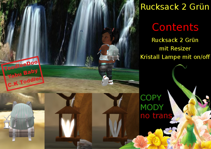 Rucksack 2 Gruen