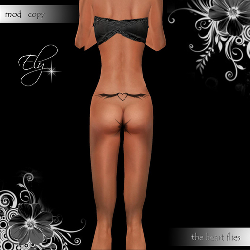 **Freebie** [EH] Tattoo the heart flies
