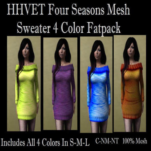 50 HHVET Four Seasons Mesh Sweater Fatpack