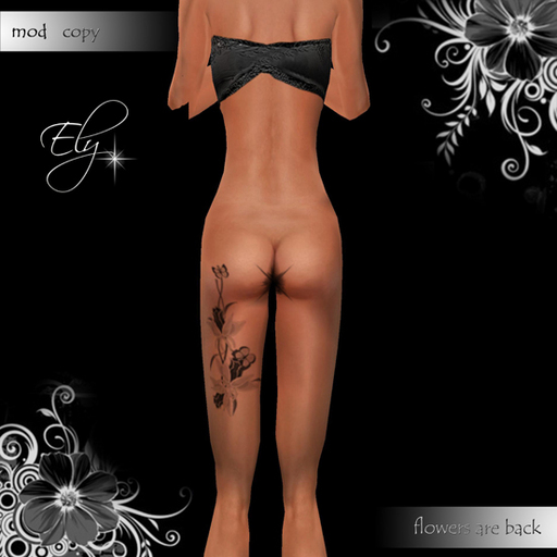 **Freebie** [EH] Tattoo flowers are back