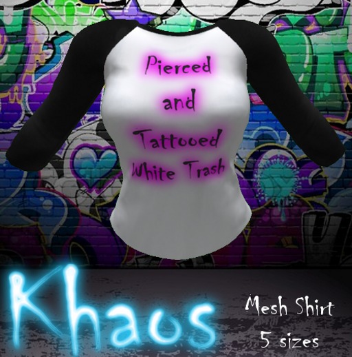 Promo - Pierced Female Mesh Baseball Shirt 