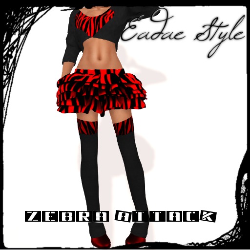 Zebra Attack! Outfit!
