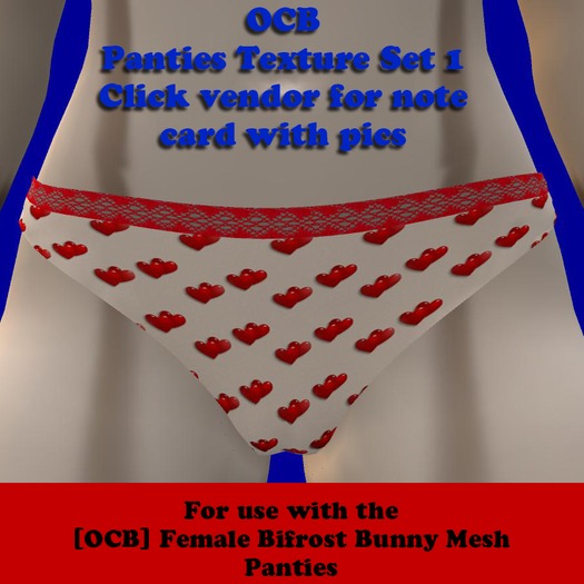 [OCB] Panties Texture Pack 1