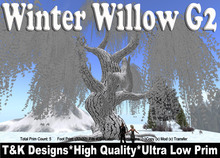 T&K Designs Winter Tree Willow G 2 w/ Roots ts(32x32)5P*CpBo599