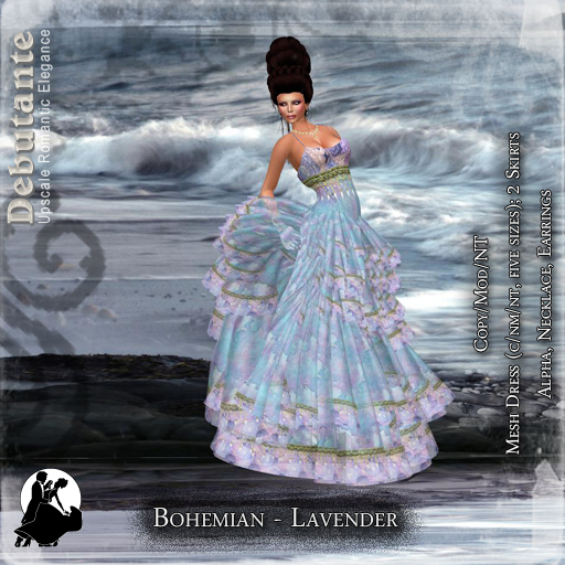 *Deb* Bohemian BOXED Lavender