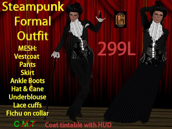 GenNirva -Steampunk Formal suit