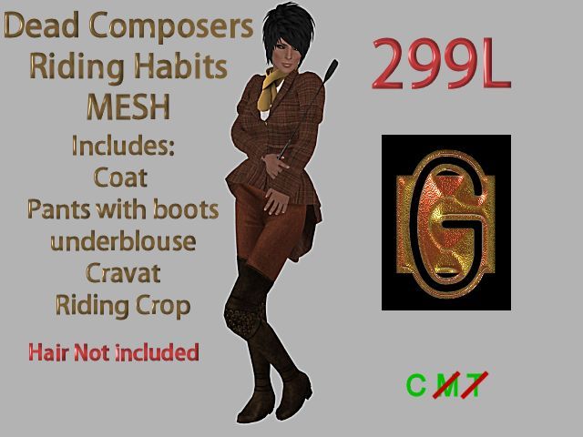 GenNirva - Dead Composers Riding Habit Hadyn Rust