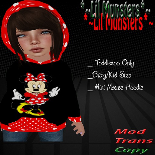 *~L.M.*~Mini Mouse Hoodie
