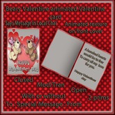 Beary Valentine animated Card 2