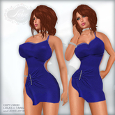 *Lurve* Silk Strapped Passion Mini - Blue