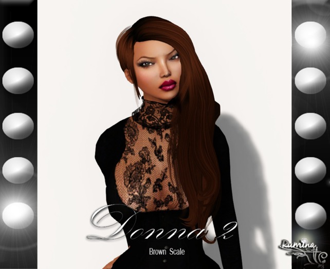 .:{Rumina}:. Donna 2 - Brown Scale Mirror (Wear me)