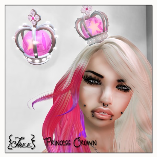 {Free} Princess crown silver BOX