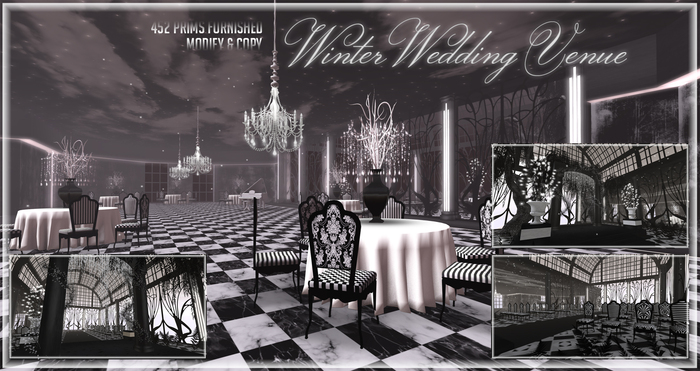 Boudoir Winter Wedding Venue