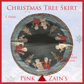 Tree Skirt - Quilted Gingerbread Men