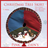 Tree Skirt - Country Snowmen