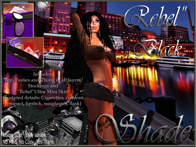 !SHADE! "Rebel" Black