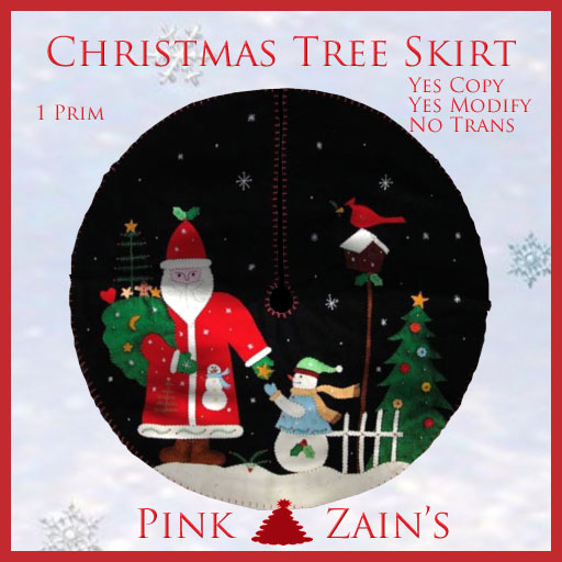 Tree Skirt - Santa