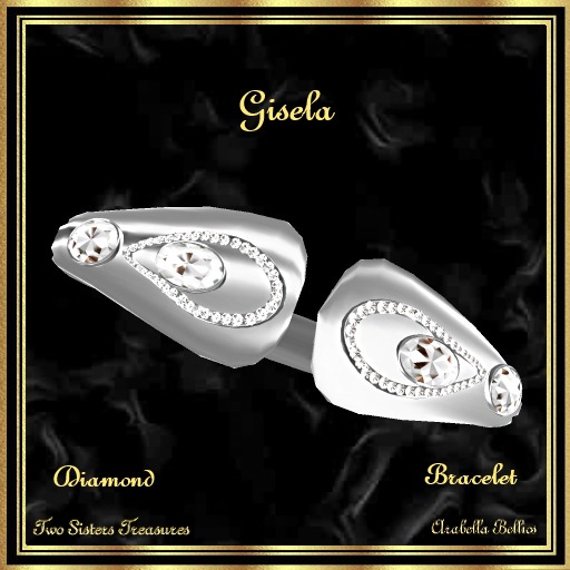 TST - GISELA DIAMOND BRACELET SILVER.