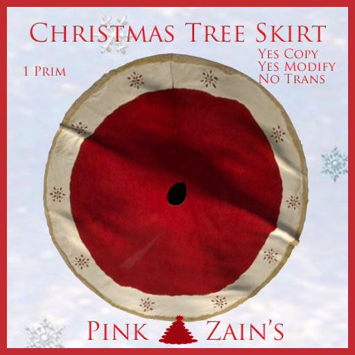 Tree Skirt - Gold&Red2