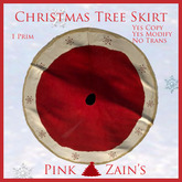 Tree Skirt - Gold&Red2