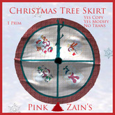 Tree Skirt - Quilted Snowman