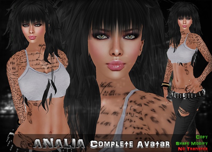 Analia - Complete Full Avatar