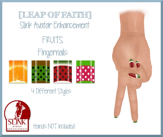 [LEAP of FAITH] Fruits Slink Fingernails Applier