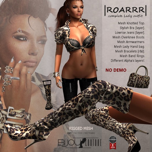 Bijou /// R O A R R R . leopard