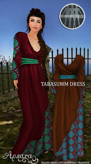 Apsara - Tabasumm (Lime/Purple)