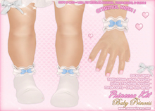 :*BABY*: Princesa Kit - Blue - With Slink and ToddleeDoo appliers ! { Arms + Legs Mesh Cuffs }