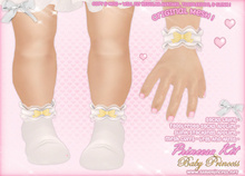 :*BABY*: Princesa Kit - Yellow - With Slink and ToddleeDoo appliers ! { Arms + Legs Mesh Cuffs }