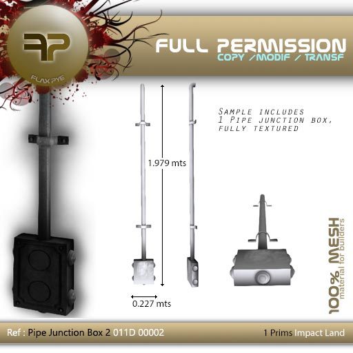 Pipe Junction Box 2 :: 011D 00002 :: by (Flax Pye)
