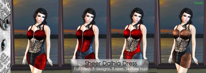Strapless Asymmetric Tiger Dress