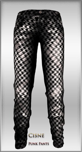 [Cisne] Punk~ BW Houndstooth 