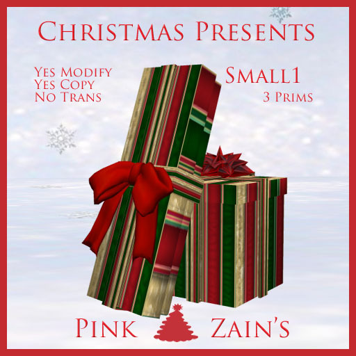 Presents - Small Group - 1 - Striped Gold