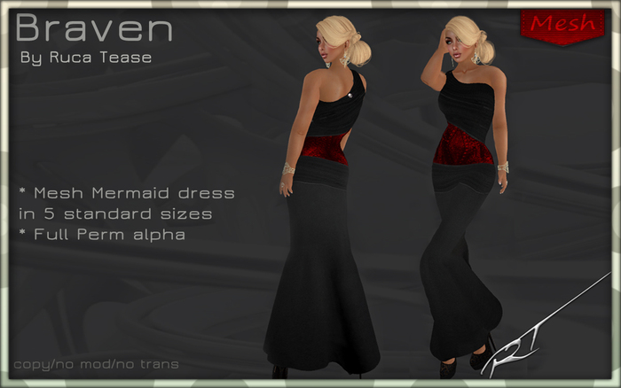 MESH Braven Mermaid Dress 