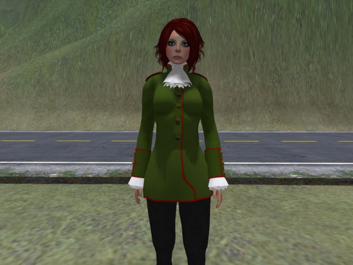 Tunique militaire vert de Sray