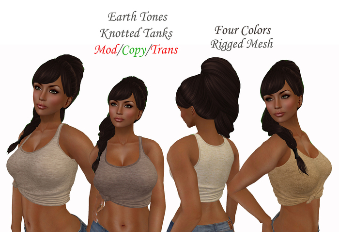 Earth Knotted Tanks (Boxed)