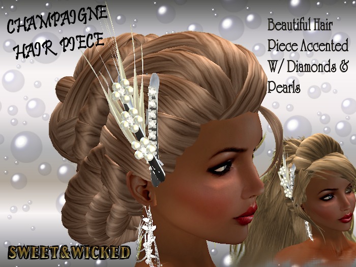 S&W CHAMPAIGNE HAIR PIECE