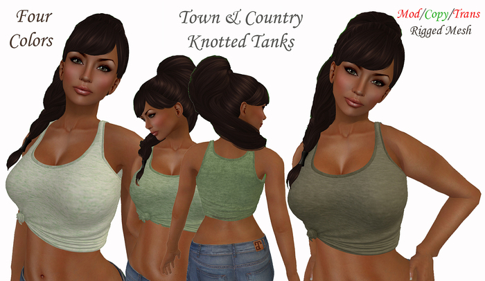 Town & Country Knotted Tanks Set (Boxed)
